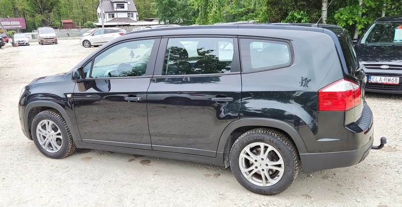 Chevrolet Orlando cena 25950 przebieg: 173000, rok produkcji 2011 z Poniatowa małe 562